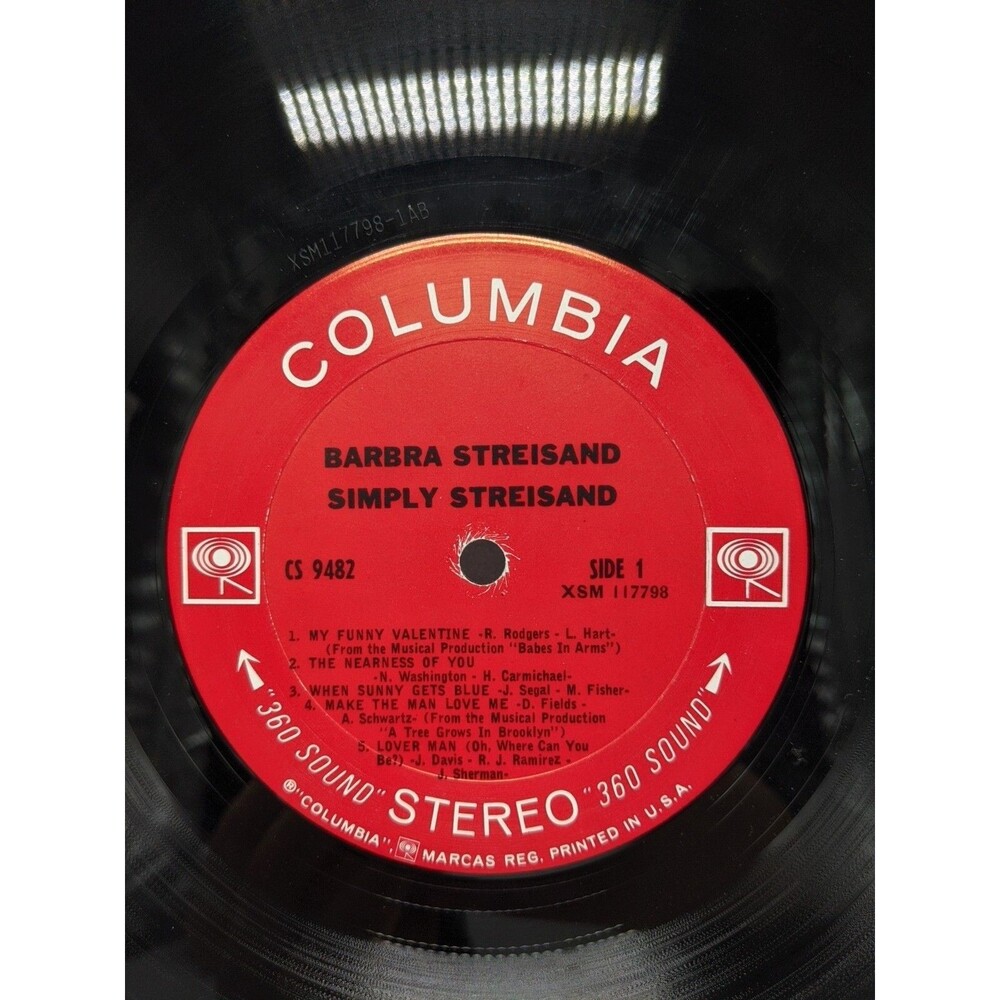 Barbra Streisand Simply Streisand Vinyl Record
